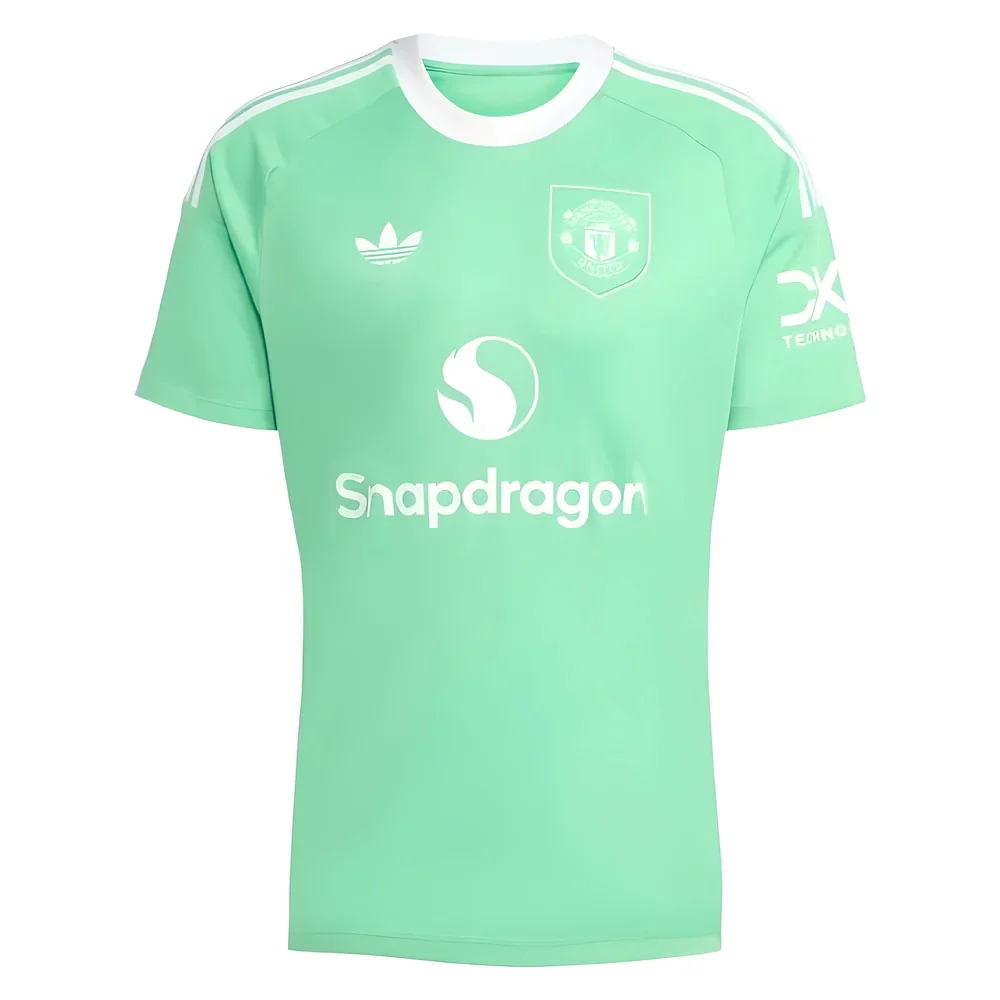 2025-2026 Man Utd Third Goalkeeper Shirt (Green) - Image 4