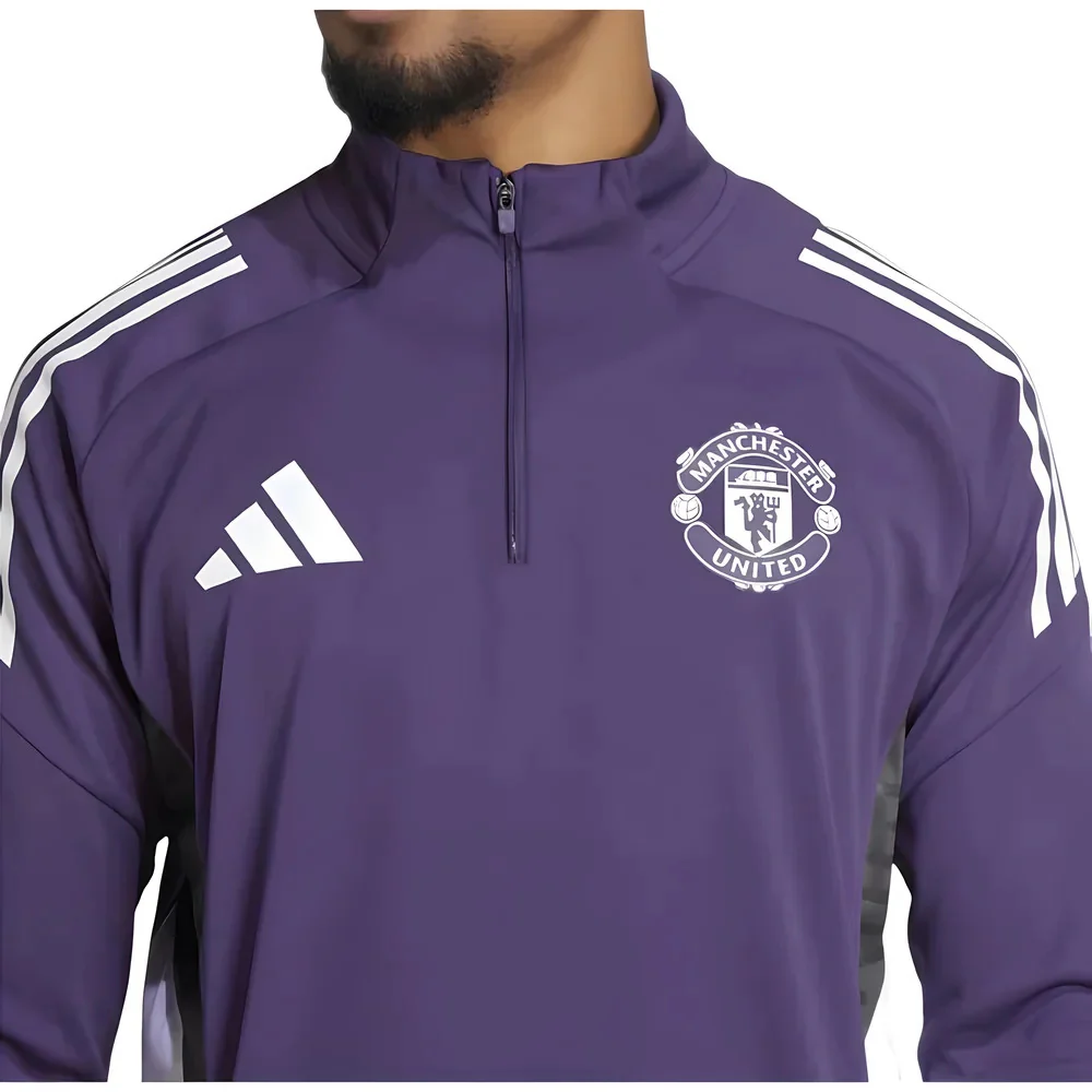 2025-2026 Man Utd Training Top (Aurora Plum) - Image 3