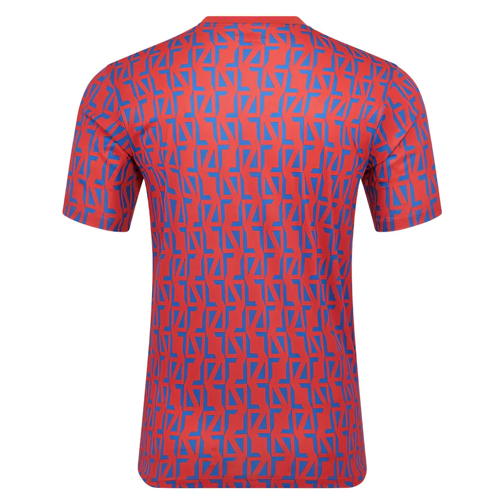 2025-2026 Rangers Away Pre-Match Tee (Flame Scarlet) - Image 7