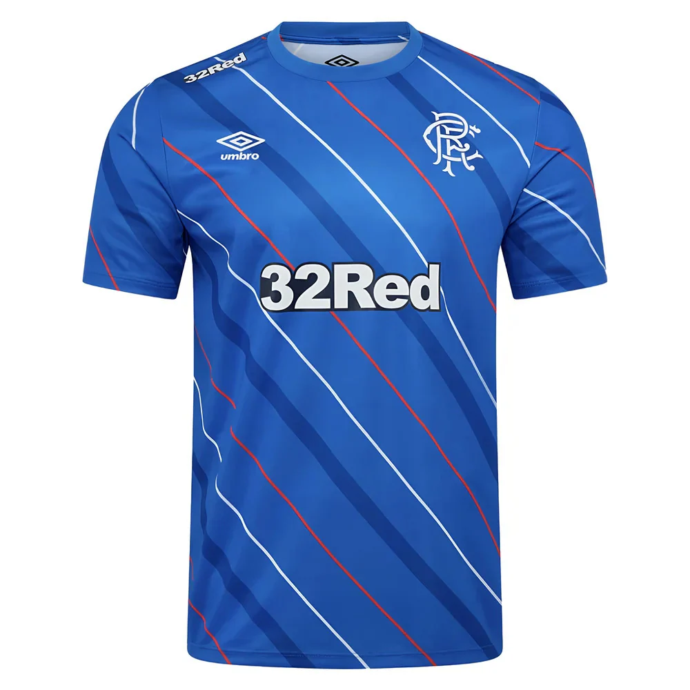 2025-2026 Rangers Home Pre Match Short Sleeve Tee (Lapis Blue) - Image 9