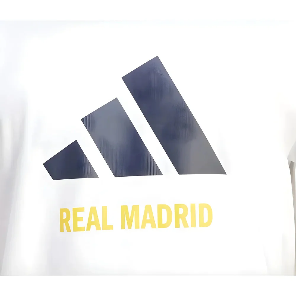 2025-2026 Real Madrid Seasonal Graphic Tee (White) - Image 14