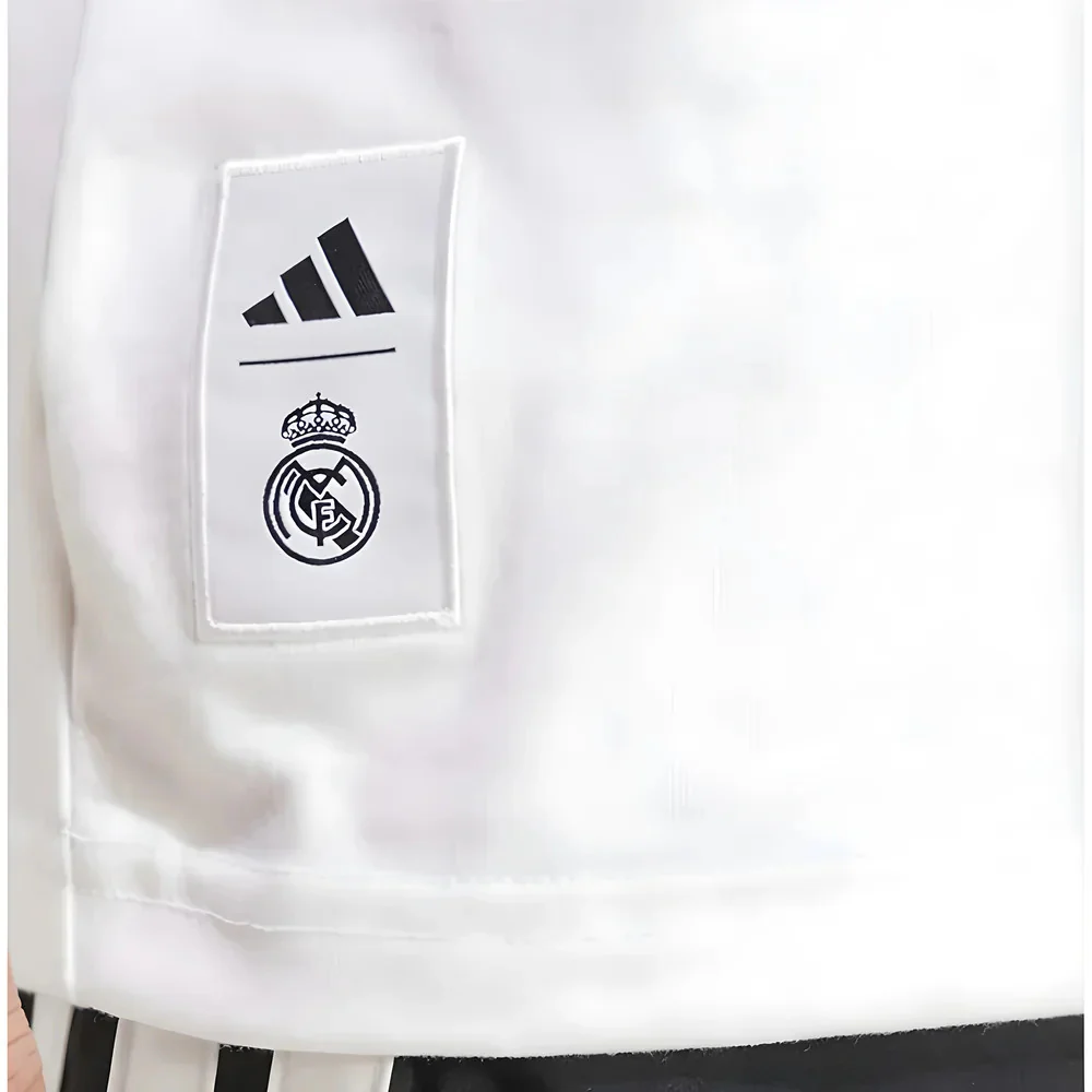2025-2026 Real Madrid Seasonal Graphic Tee (White) - Image 4