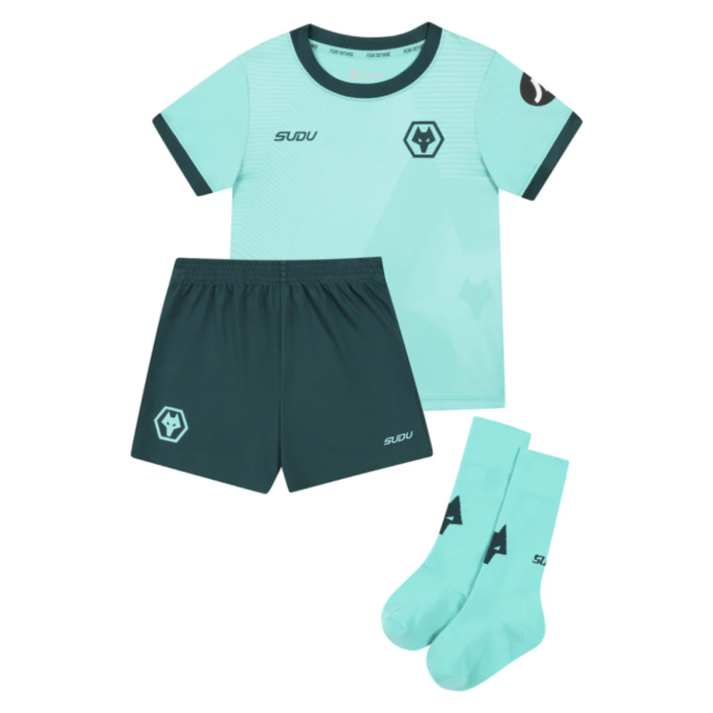 2025-2026 Wolves Away Baby Kit - Image 17