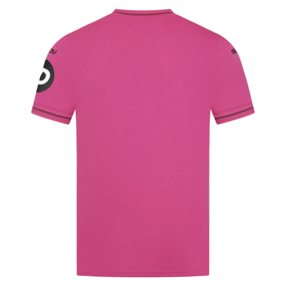 2025-2026 Wolves Goalkeeper Away Shirt (Pink) - Image 3