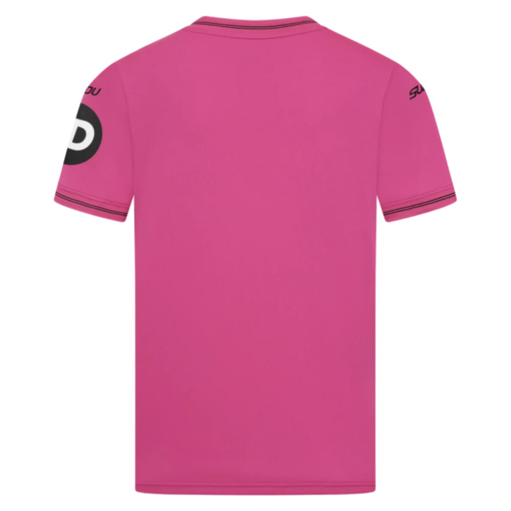 2025-2026 Wolves Goalkeeper Away Shirt (Pink) - Kids - Image 15