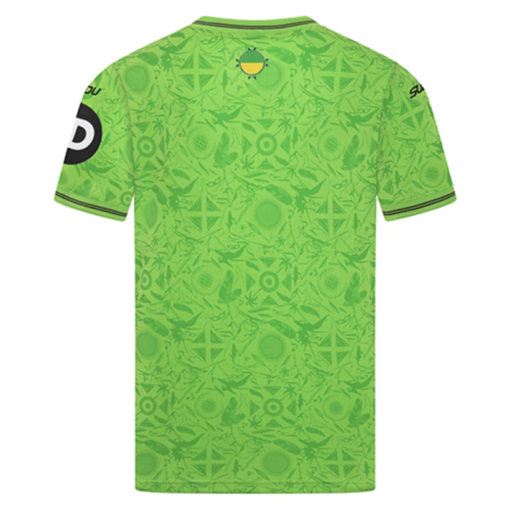 2025-2026 Wolves Goalkeeper Third Shirt (Green) - Kids - Image 7