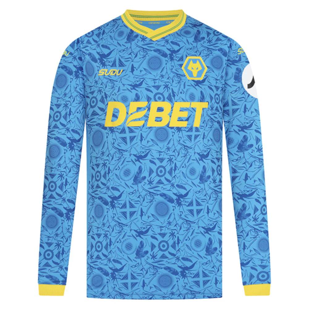2025-2026 Wolves Long Sleeve Third Shirt - Image 4