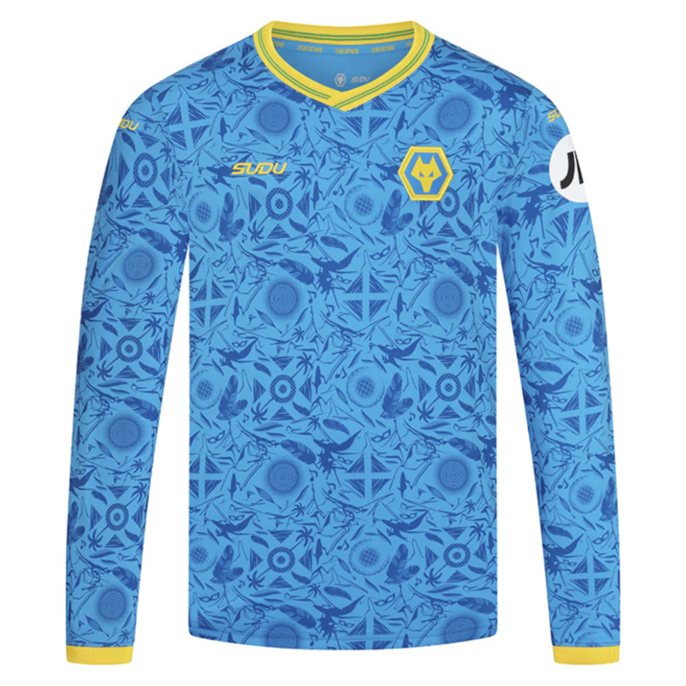 2025-2026 Wolves Long Sleeve Third Shirt (Kids) - Image 9