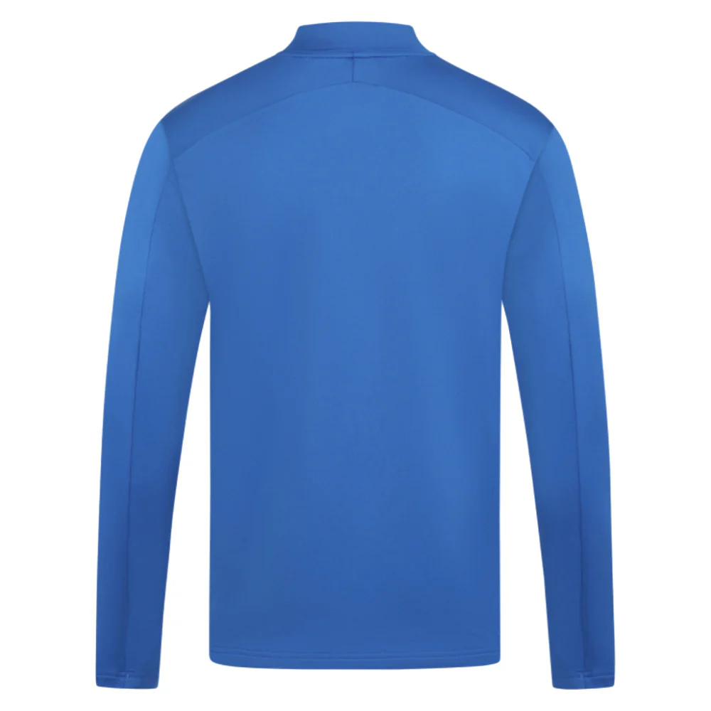 2025-2026 Wolves Players Training 1/4 Zip Top (Lapis Blue) - Image 2
