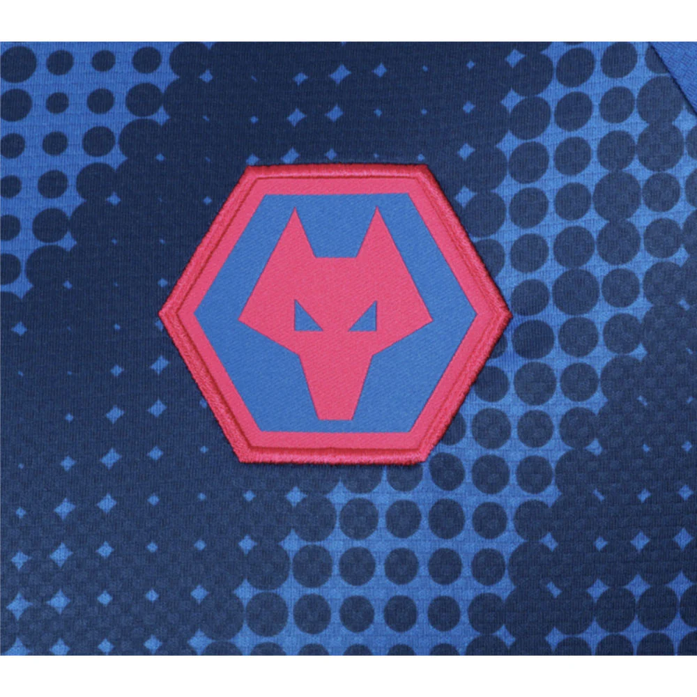 2025-2026 Wolves Players Training T-shirt (Lapis Blue) - Image 14