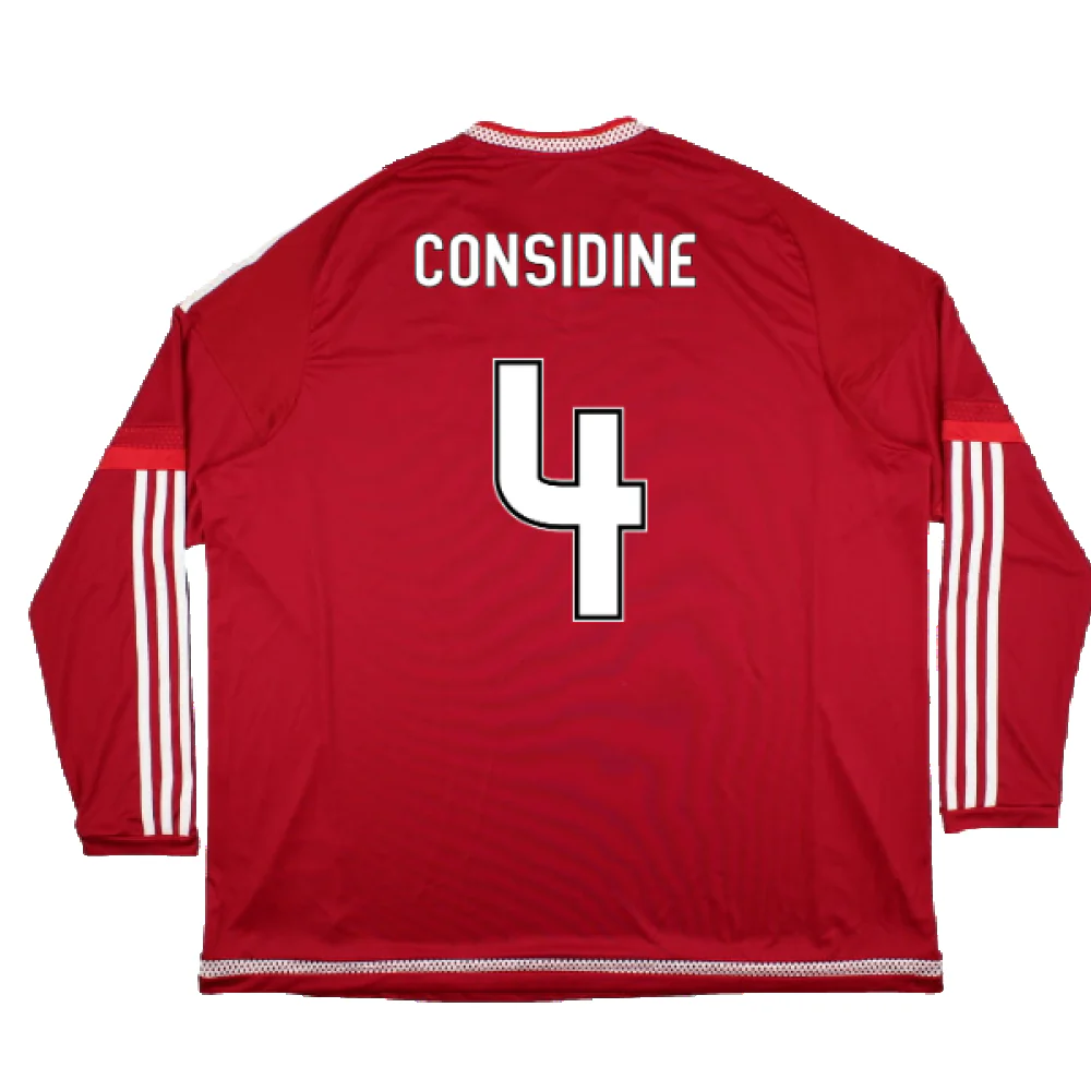 Aberdeen 2015-2016 Home Long Sleeve (3XL) (Excellent) (Considine 4) - Image 2