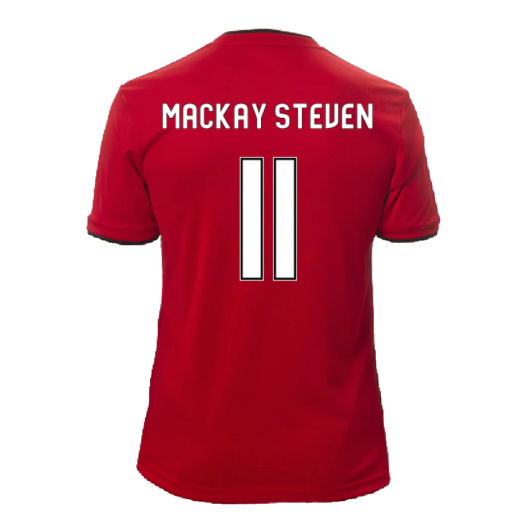 Aberdeen 2018-19 Home Shirt (Excellent) (Mackay Steven 11) - Image 2