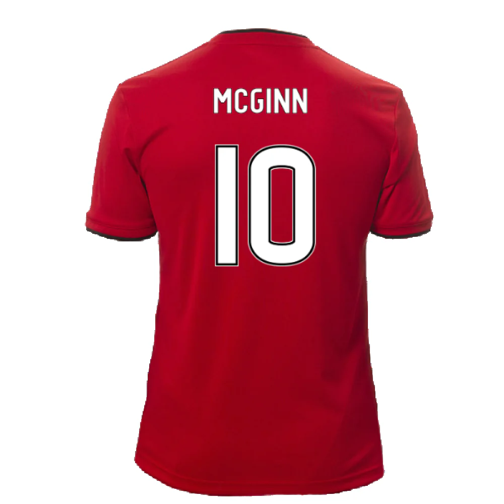 Aberdeen 2018-19 Home Shirt (Excellent) (McGinn 10) - Image 2