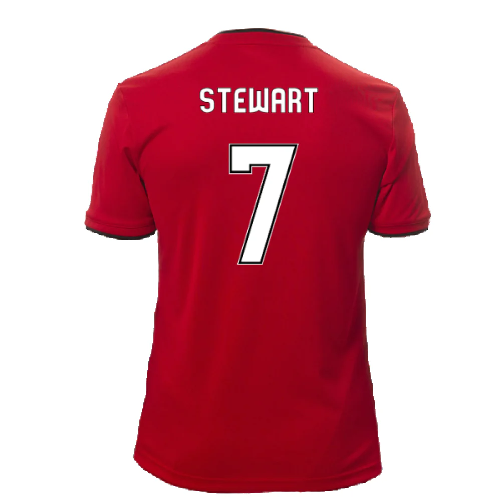 Aberdeen 2018-19 Home Shirt (Excellent) (Stewart 7) - Image 2