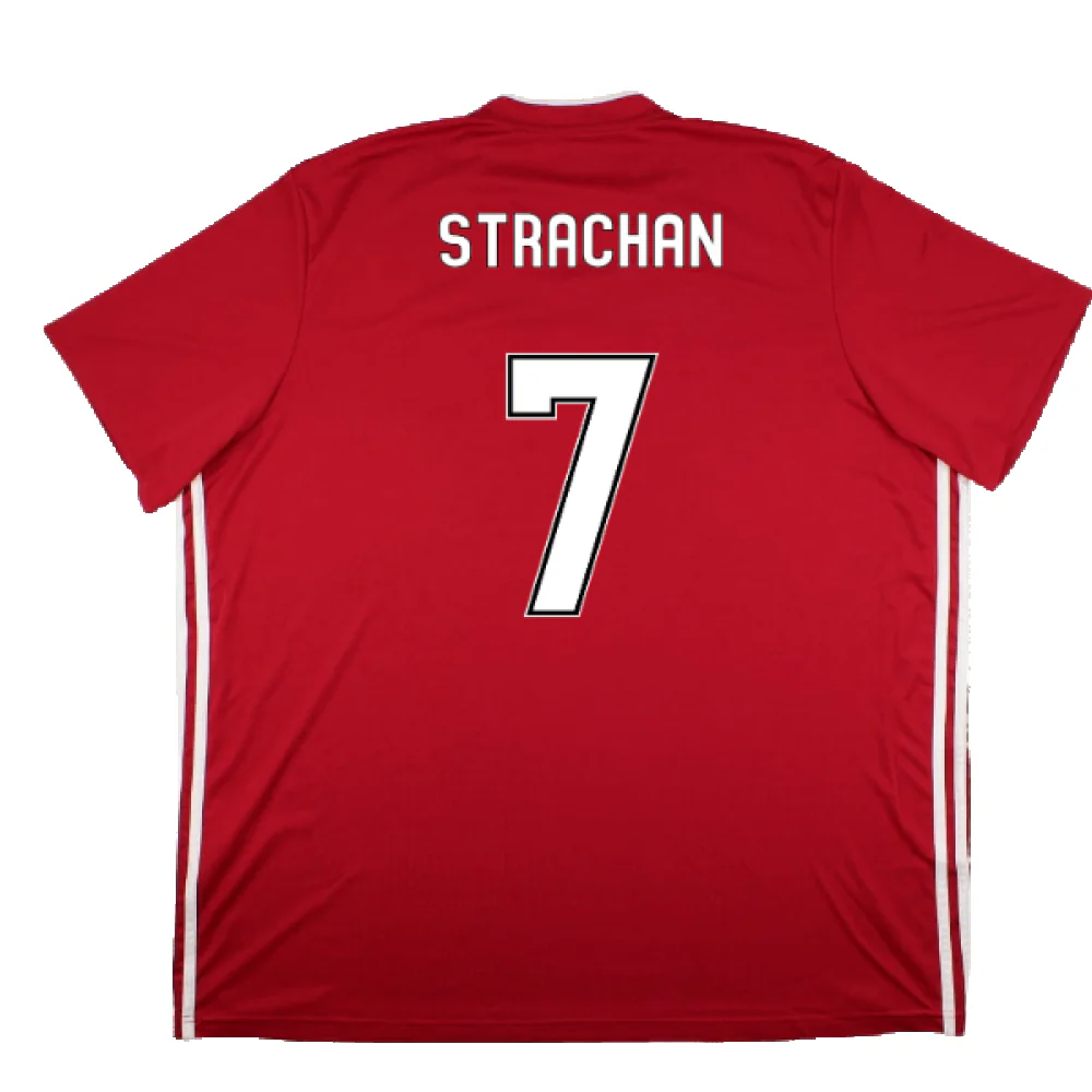 Aberdeen 2018-19 Home Shirt (S) (Excellent) (Strachan 7) - Image 2