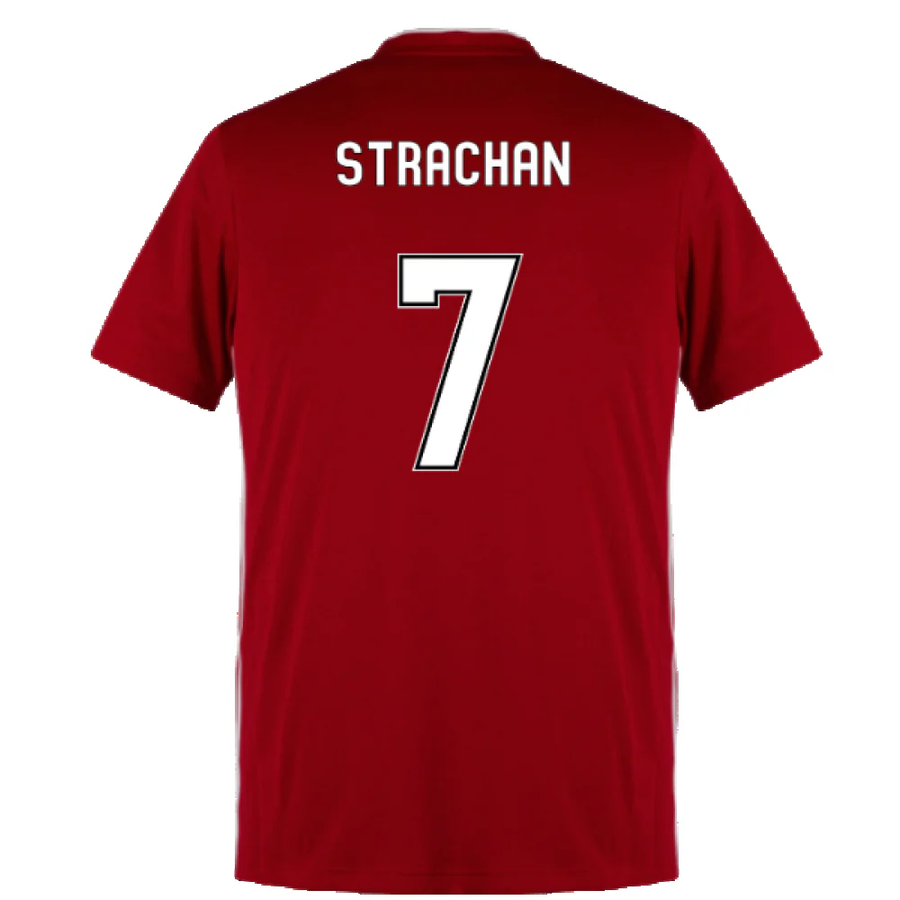 Aberdeen 2019-20 Home Shirt (XS) (Excellent) (Strachan 7) - Image 2