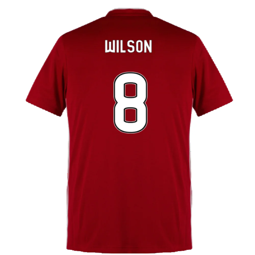 Aberdeen 2019-20 Home Shirt (XS) (Excellent) (Wilson 8) - Image 2