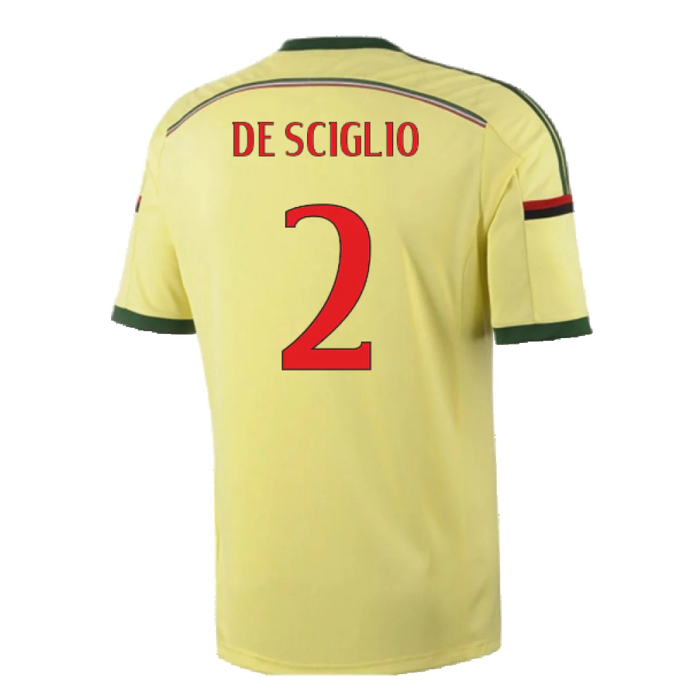 AC Milan 2014-15 Third Shirt (XL) (Very Good) (De Sciglio 2) - Image 2