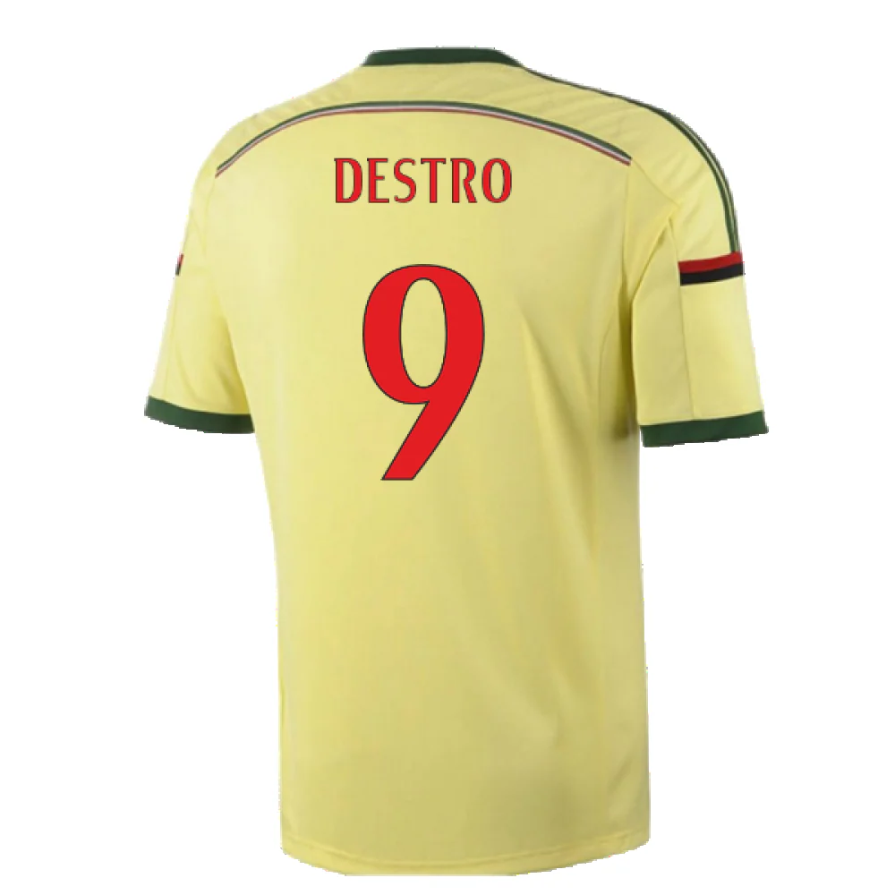 AC Milan 2014-15 Third Shirt (XL) (Very Good) (Destro 9) - Image 2