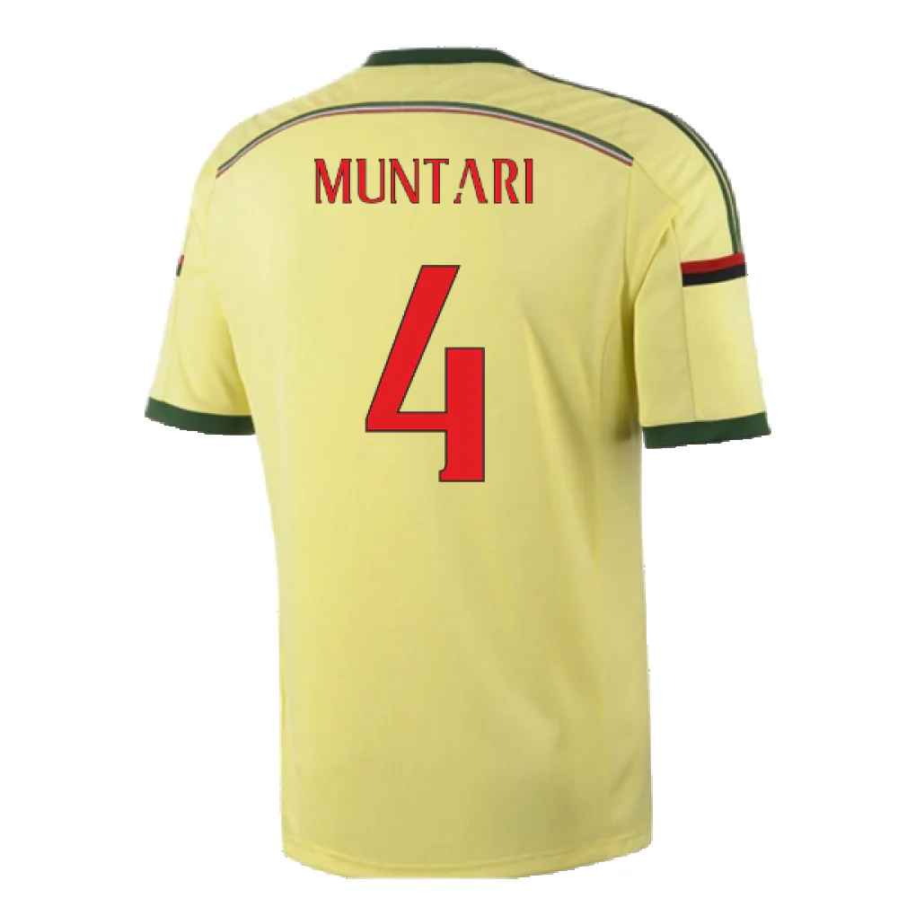 AC Milan 2014-15 Third Shirt (XL) (Very Good) (Muntari 4) - Image 2