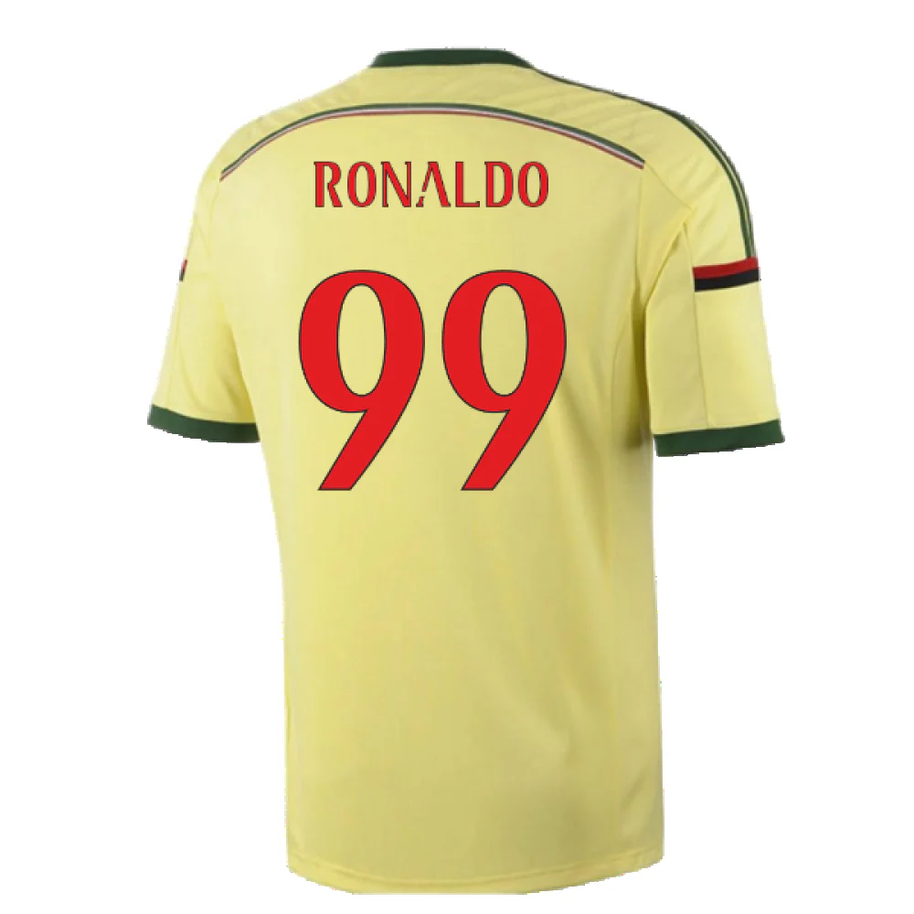 AC Milan 2014-15 Third Shirt (XL) (Very Good) (Ronaldo 99) - Image 2