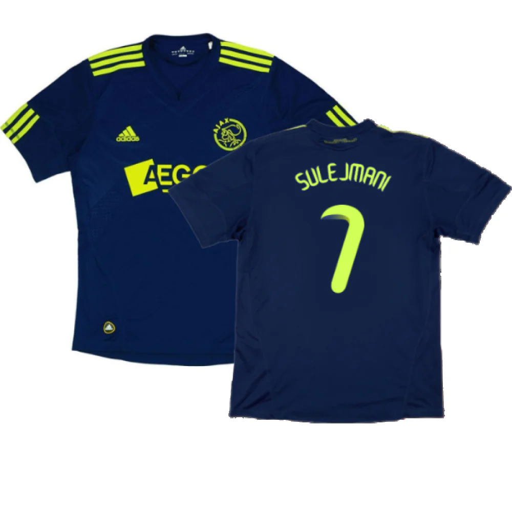 Ajax 2010-11 Away Shirt (XL) (Excellent) (Sulejmani 7)