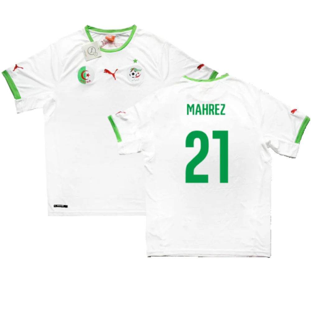 Algeria 2014-15 Home Shirt (M) (Mahrez 21) (Fair)