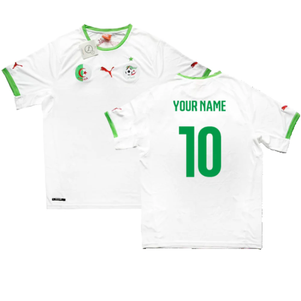 Algeria 2014-15 Home Shirt (M) (Your Name 10) (Fair)