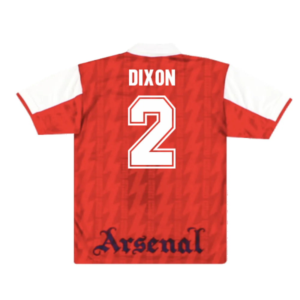 Arsenal 1994-96 Home Shirt (Excellent) (Dixon 2) - Image 2
