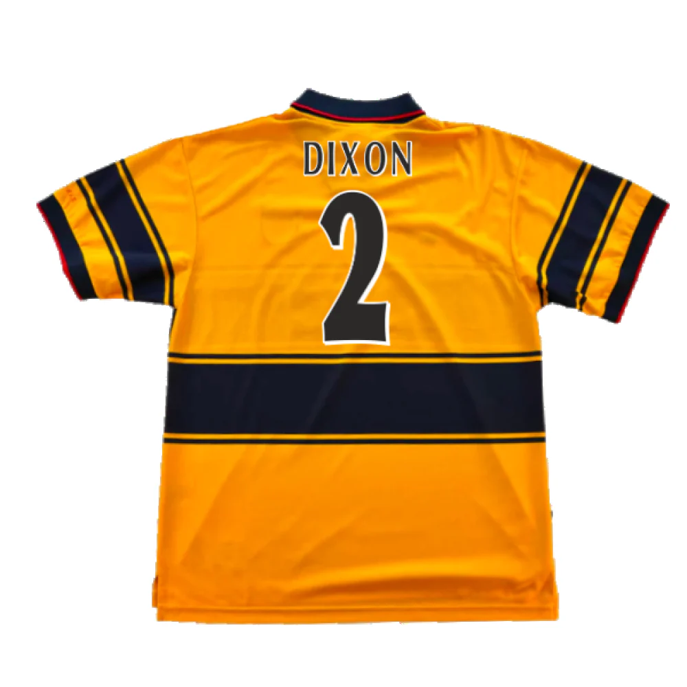Arsenal 1997-99 Away Shirt (Excellent) (Dixon 2) - Image 2