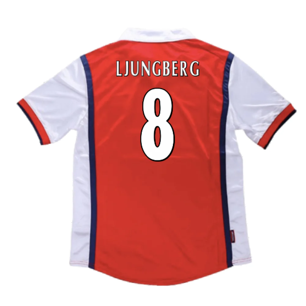 Arsenal 1998-99 Home Shirt (S) (Very Good) (Overmars 11) - Image 2