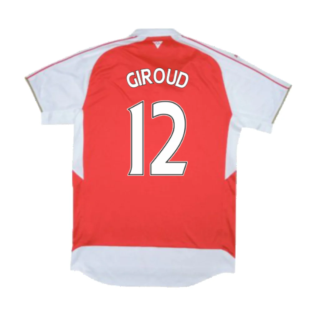 Arsenal 2015-16 Home Shirt (Excellent) (Giroud 12) - Image 2