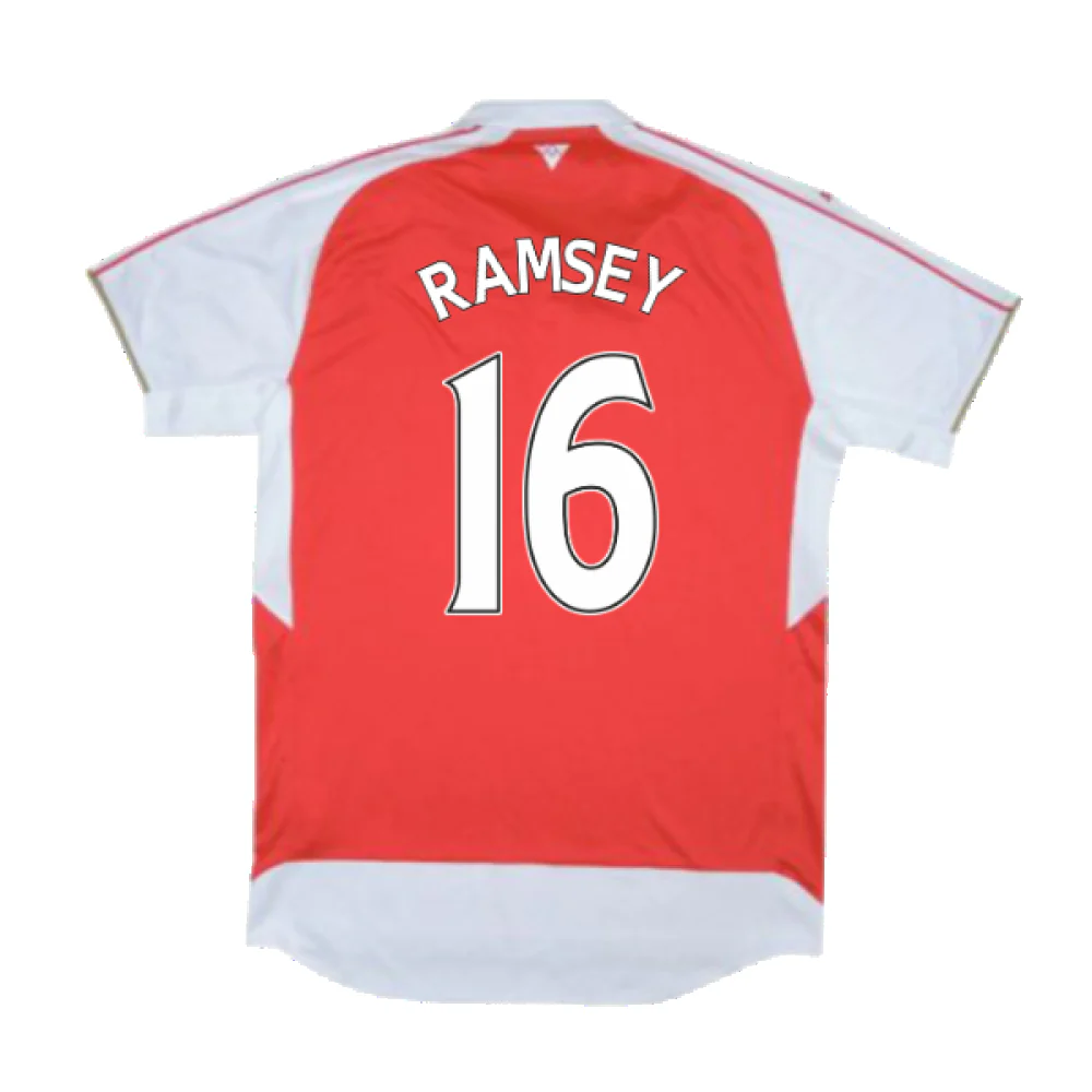Arsenal 2015-16 Home Shirt (Excellent) (Ramsey 16) - Image 2