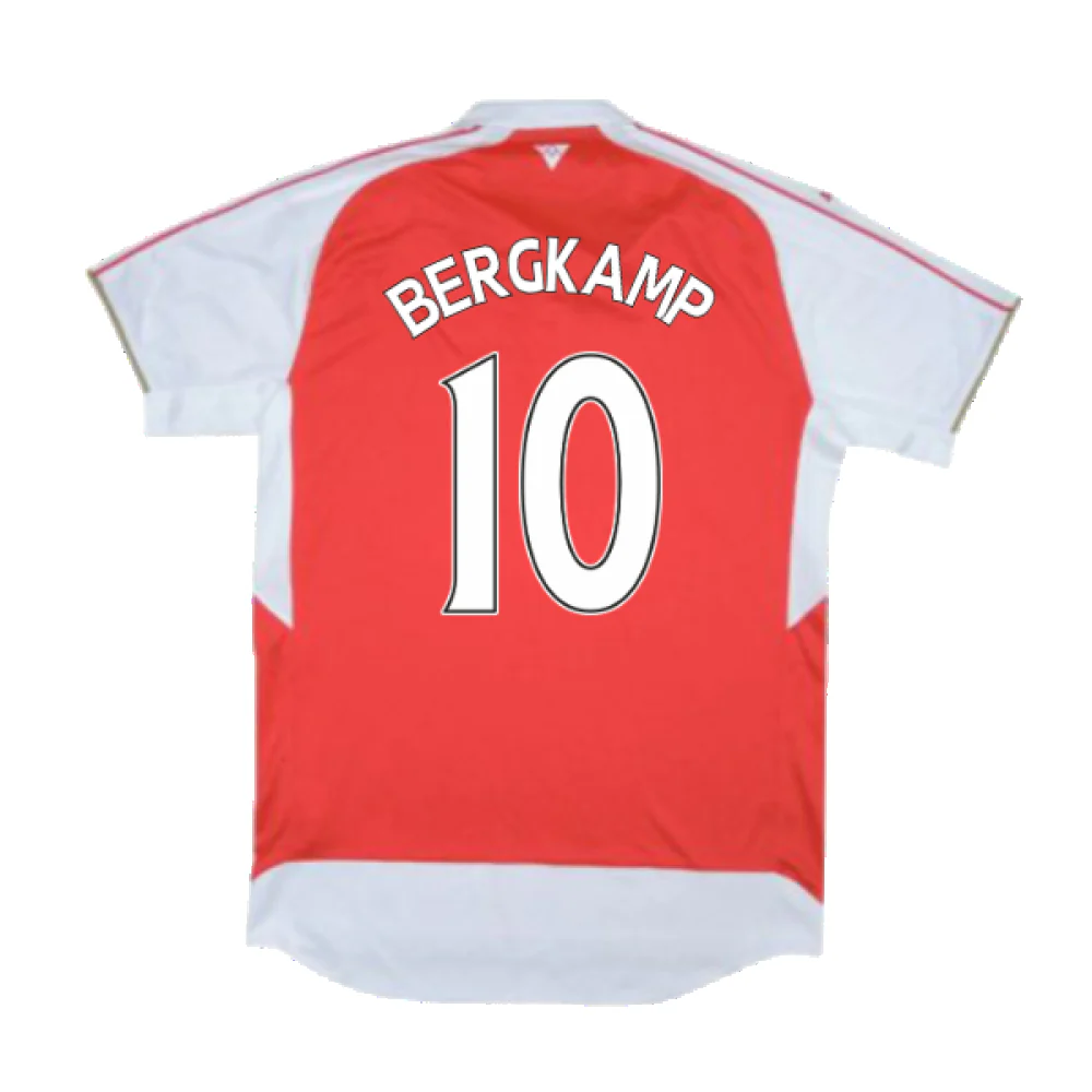 Arsenal 2015-16 Home Shirt (M) (Excellent) (BERGKAMP 10) - Image 2