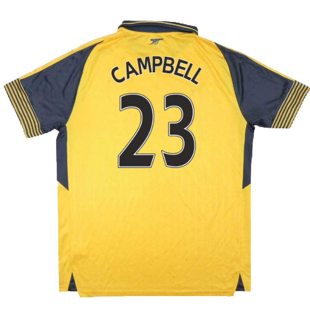 Arsenal 2016-17 Away Shirt (S) (Excellent) (CAMPBELL 23) - Image 2