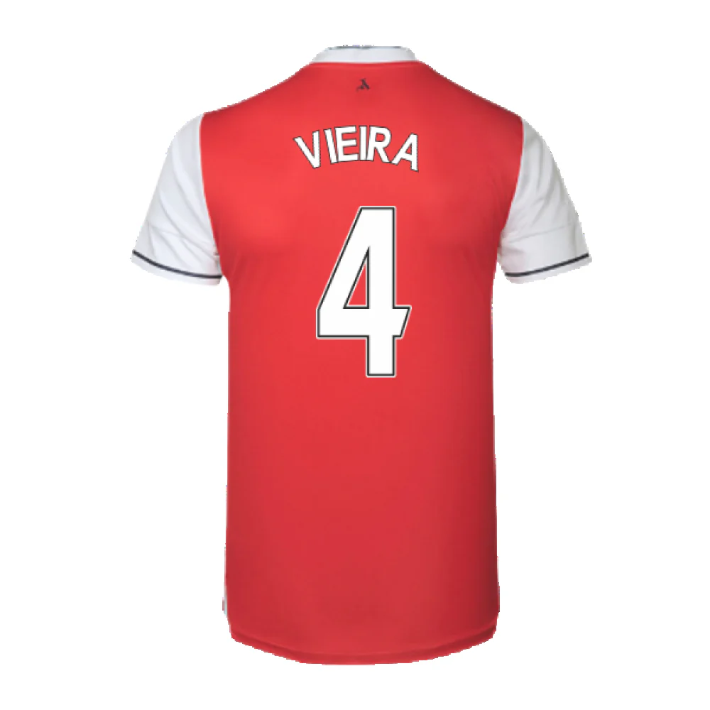Arsenal 2016-17 Home Shirt (XL) (Excellent) (Vieira 4) - Image 2