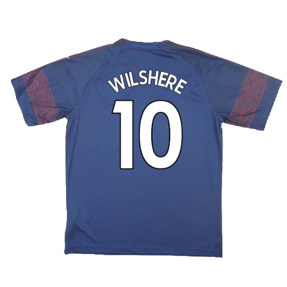 Arsenal 2018-19 Away Shirt (S) (Excellent) (Wilshere 10) - Image 2