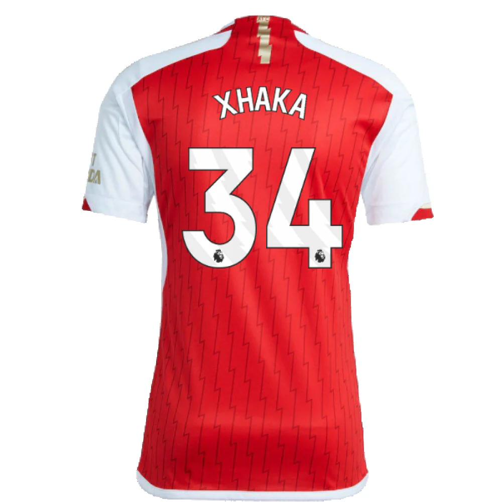 Arsenal 2023-24 Home Shirt (XXLB) (Xhaka 34) (Excellent) - Image 2