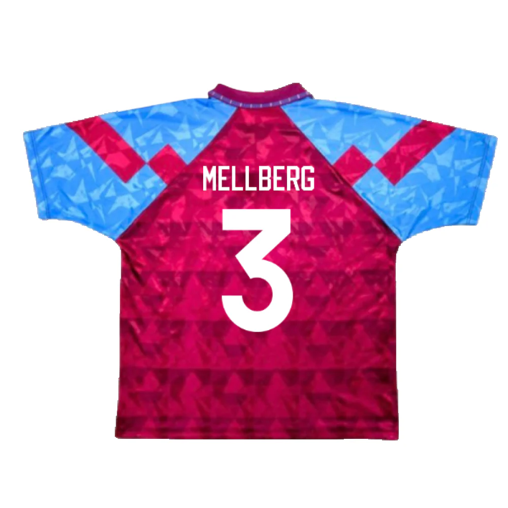 Aston Villa 1990-92 Home Shirt (Good) (Mellberg 3) - Image 2