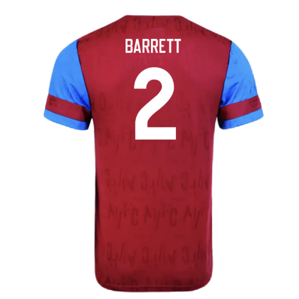 Aston Villa 1992 Home Shirt (XL) (Excellent) (Barrett 2) - Image 2
