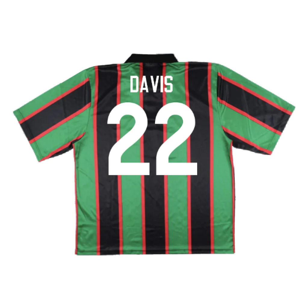 Aston Villa 1993-95 Away Shirt (M) (Very Good) (Davis 22) - Image 2