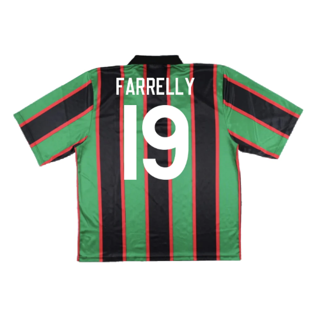 Aston Villa 1993-95 Away Shirt (XL) (Very Good) (Farrelly 19) - Image 2