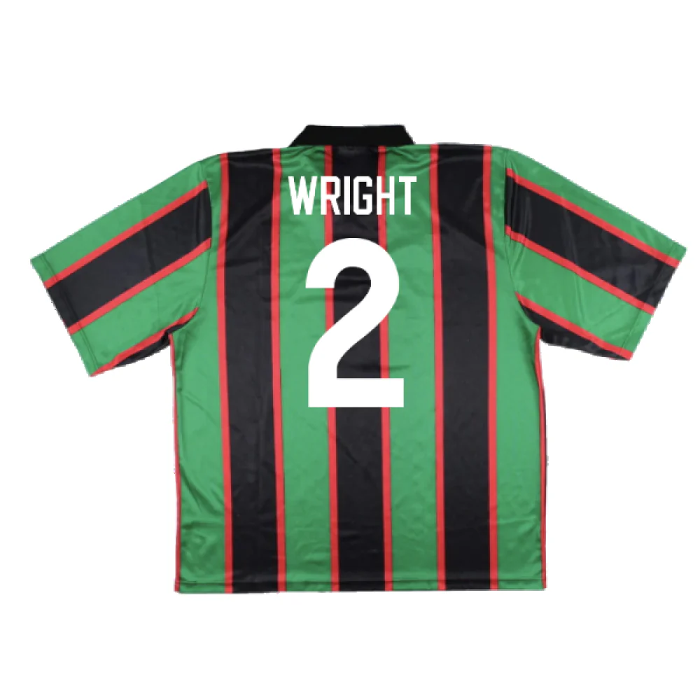 Aston Villa 1993-95 Away Shirt (XL) (Very Good) (Wright 2) - Image 2