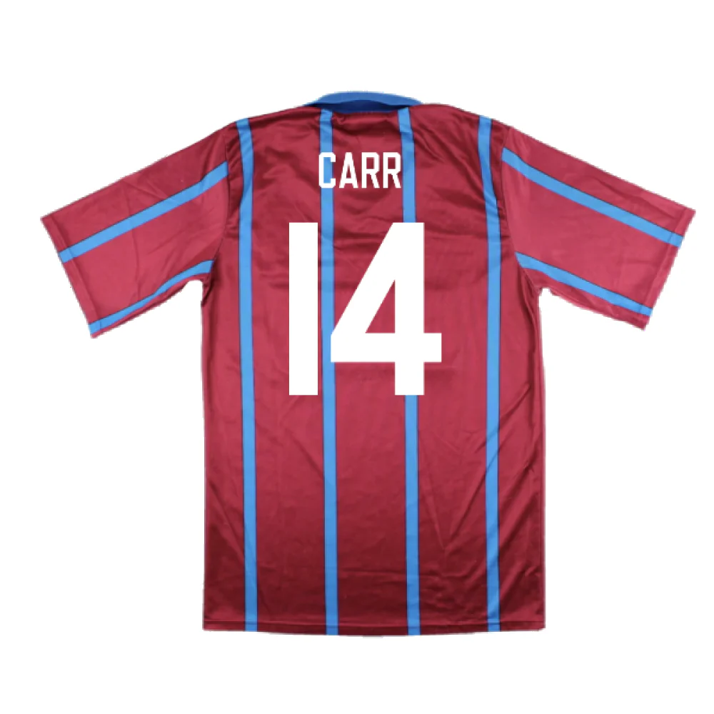 Aston Villa 1993-95 Home (XL) (Excellent) (Carr 14) - Image 2
