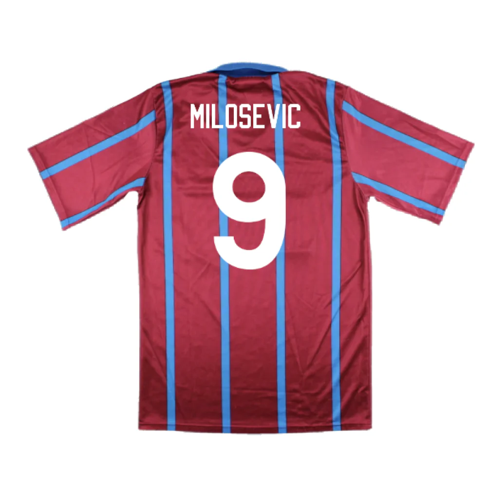 Aston Villa 1993-95 Home (XL) (Excellent) (Milosevic 9) - Image 2
