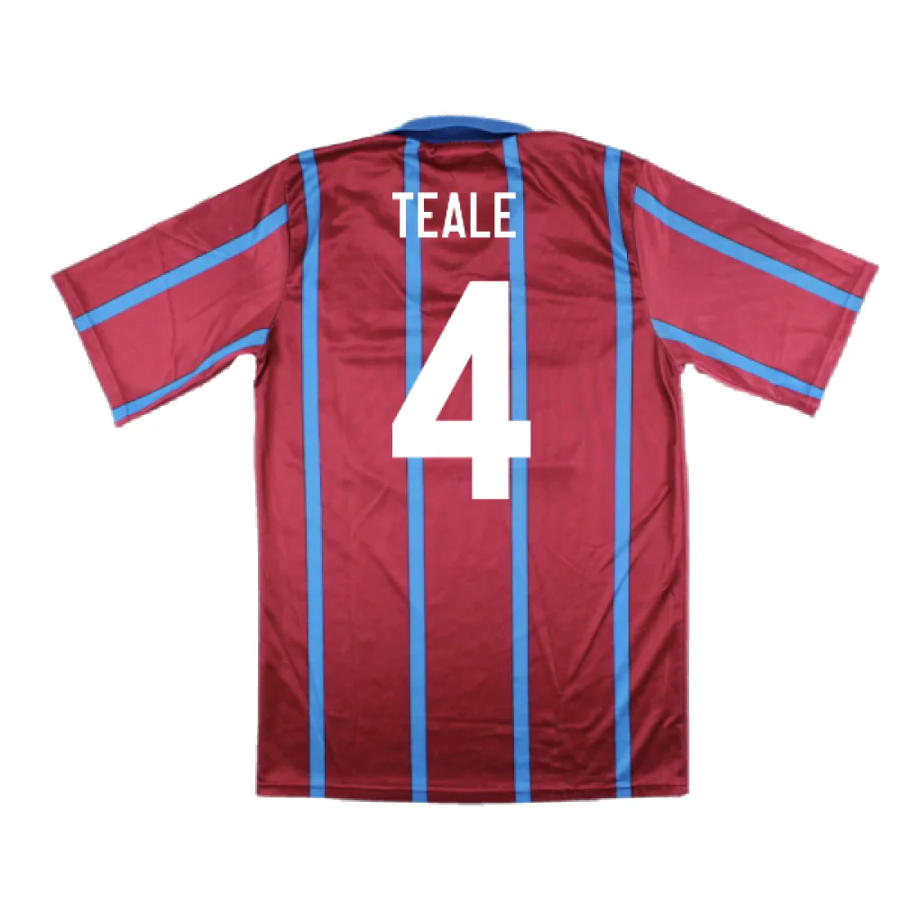 Aston Villa 1993-95 Home (XL) (Excellent) (Teale 4) - Image 2
