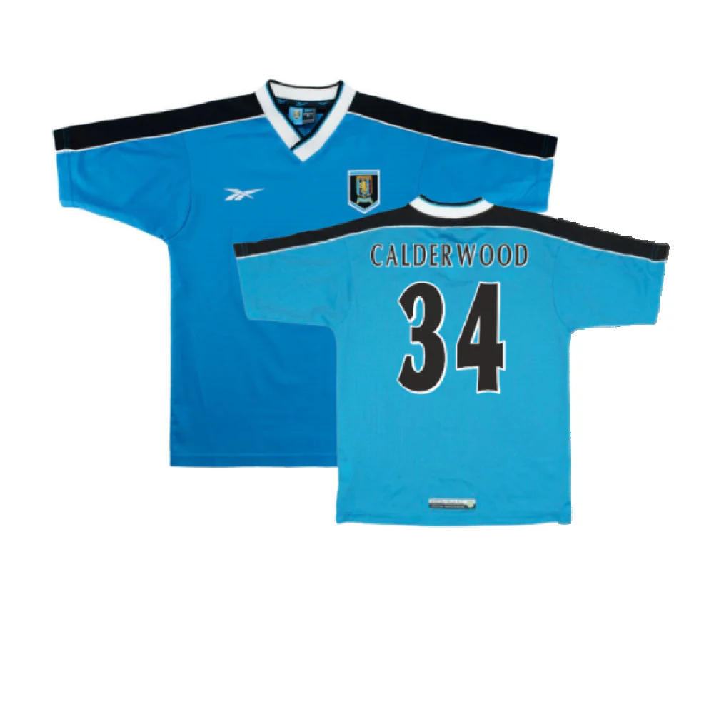 Aston Villa 1998-99 Away Shirt (XLB) (Excellent) (Calderwood 34)