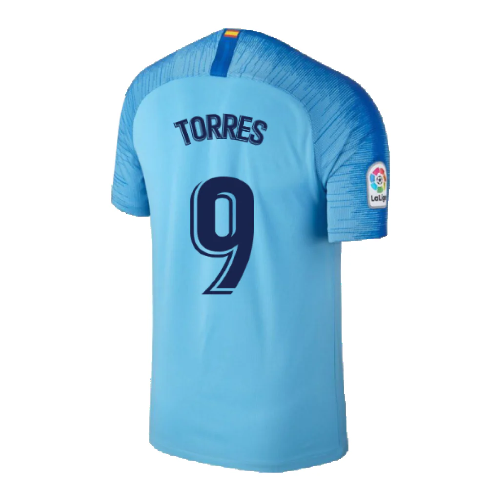 Atletico Madrid 2018-19 Away Shirt (M) (Good) (Torres 9) - Image 2