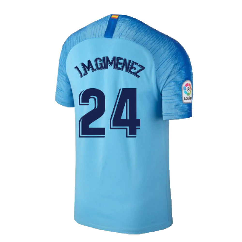 Atletico Madrid 2018-19 Away Shirt (S) (Mint) (J.M.Gimenez 24) - Image 2