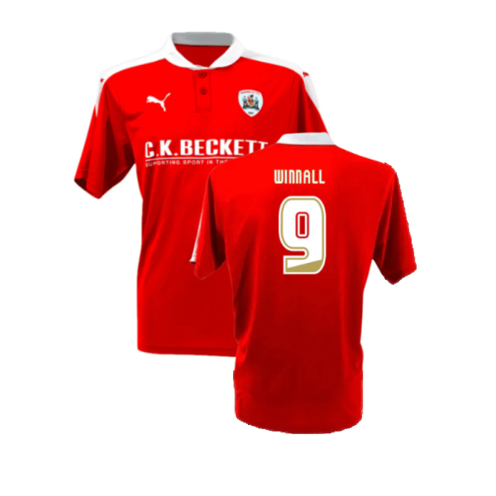 Barnsley 2015-16 Home Shirt (L) (Excellent) (Winnall 9)
